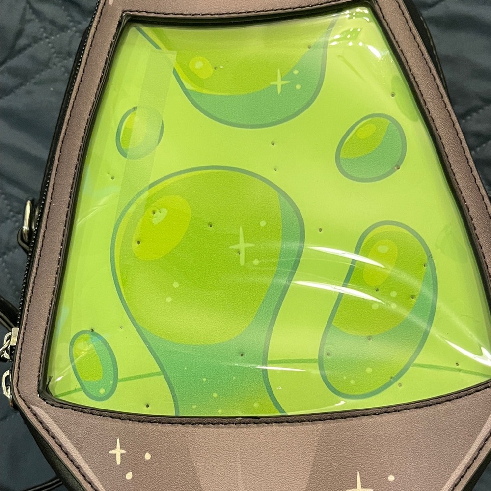Stylish Lava Lamp Design ITA Crossbody Bag or backpack - Picture 2 of 10